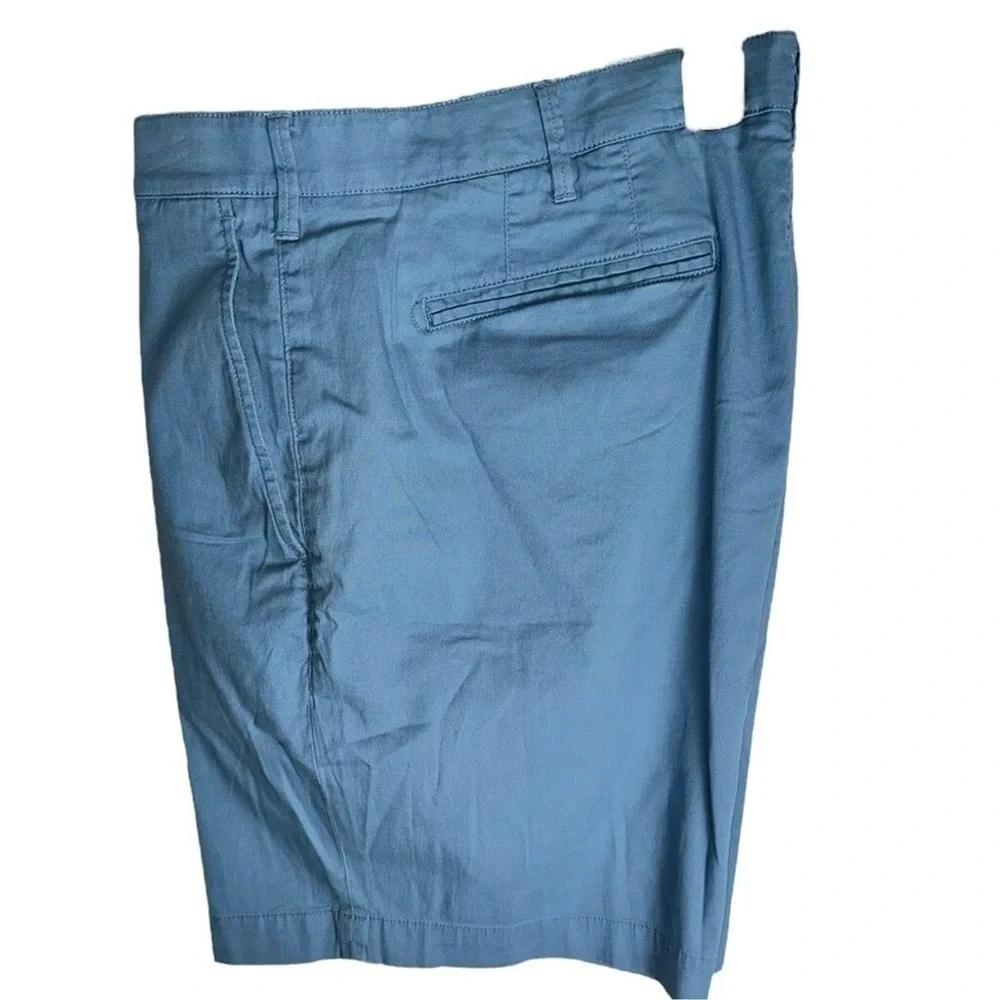 Faherty 40 Waist Island Life Organic Cotton Blend Blue Shorts 8
